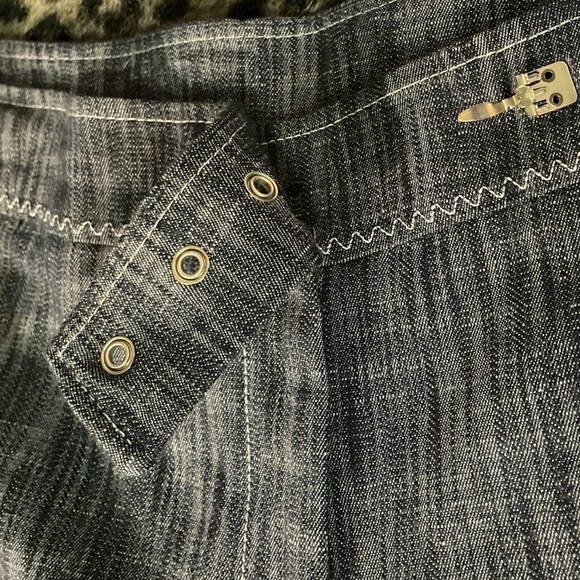 Conrad C Women’s Stretch Casual Y2K Wide Leg Pants Blue Gray Size 30 - Picture 5 of 6